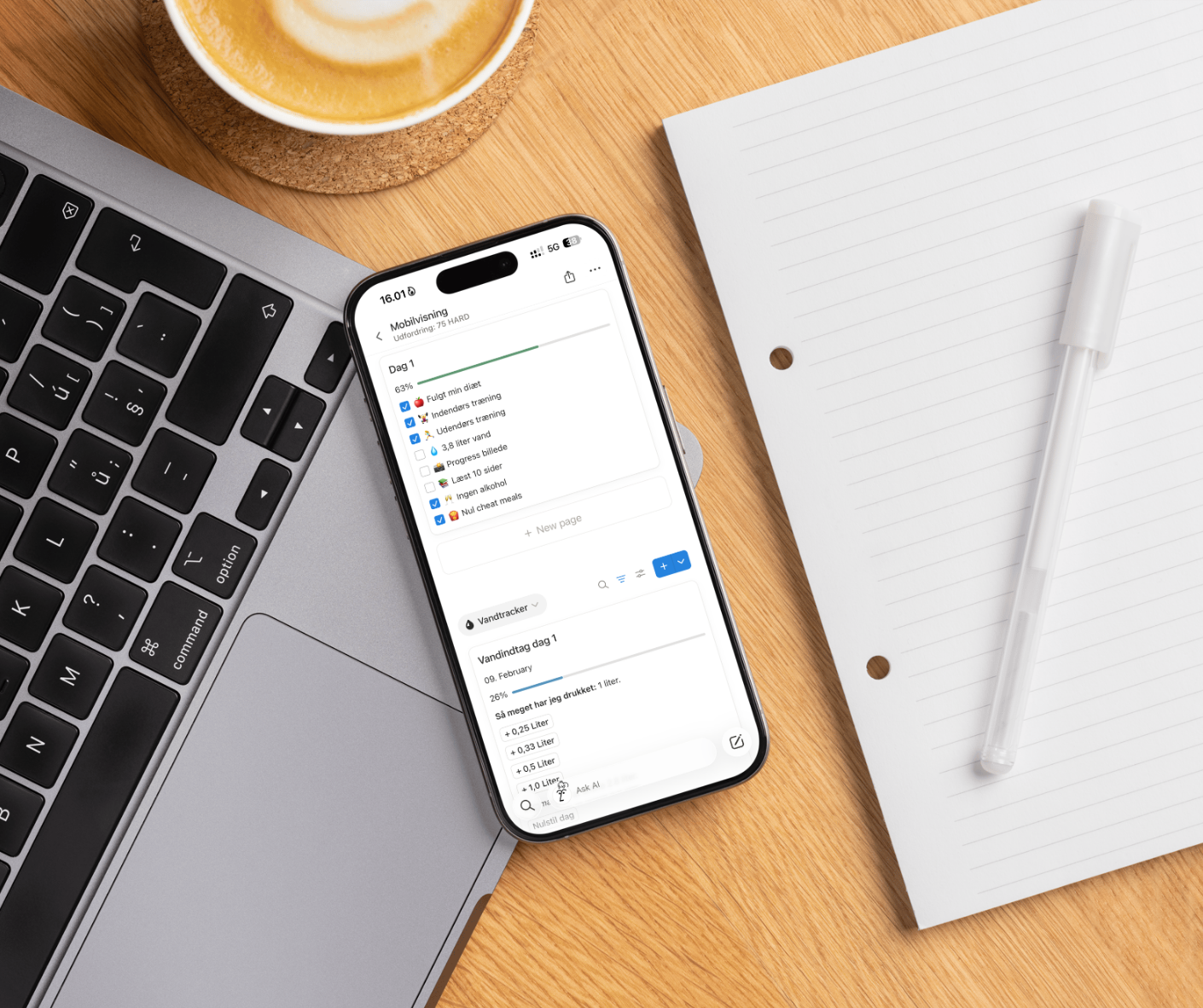 75 Hard Challenge Tracker