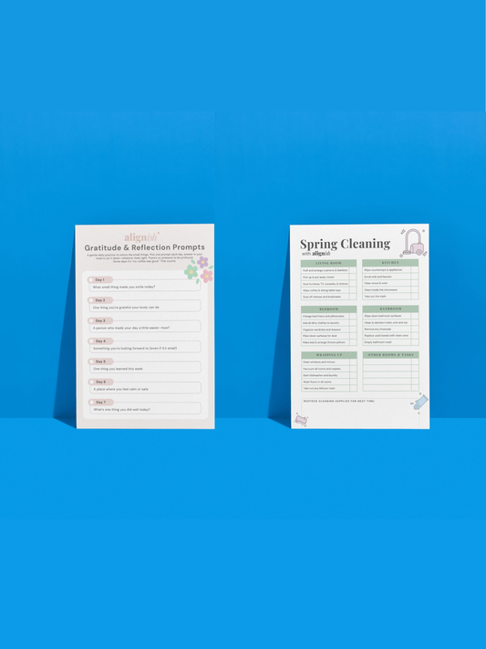 Freebie Spring & Gratitude Prints