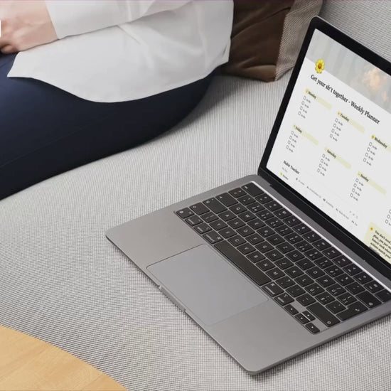 weekly planner notion template video